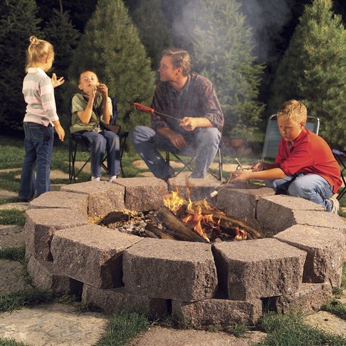 How To Build A Stone Fire Ring