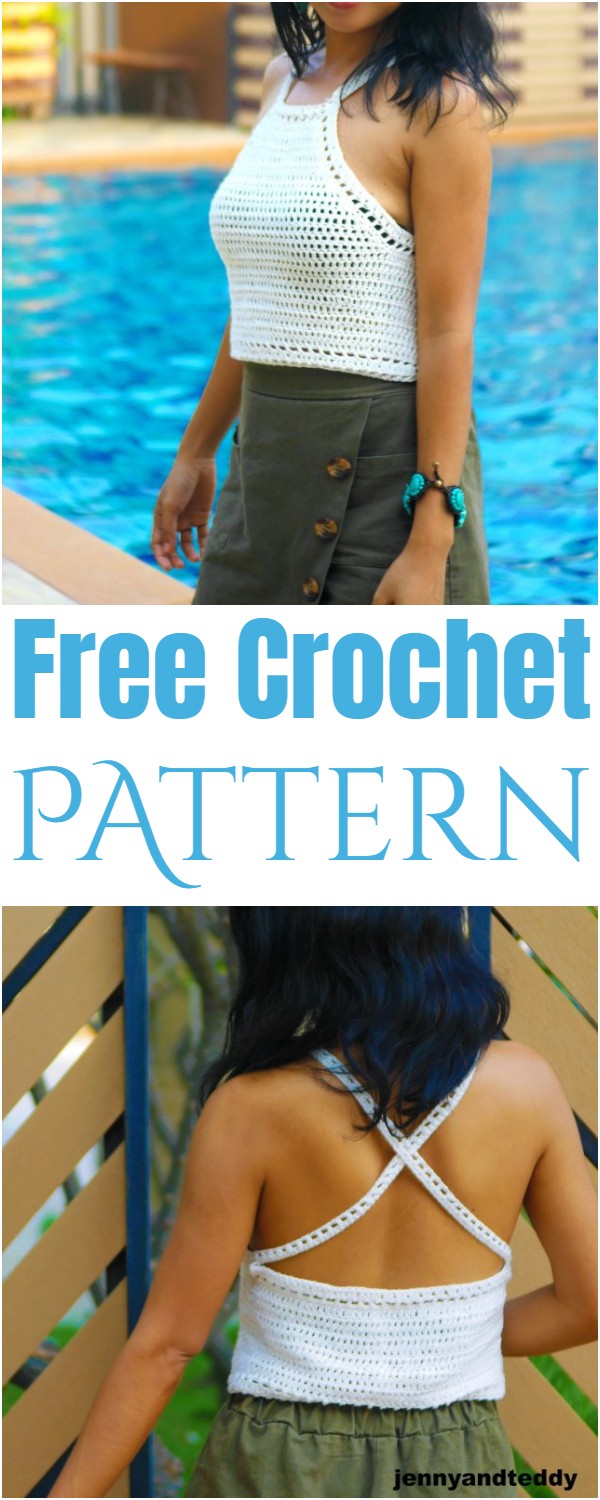 Easy Crochet Summer Tops-Free Patterns