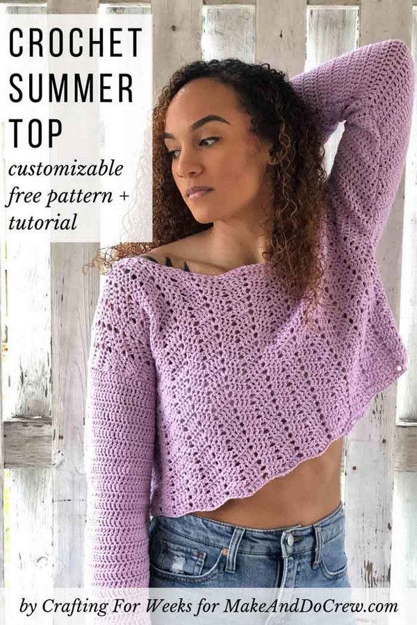 Crochet Summer Top Free Pattern