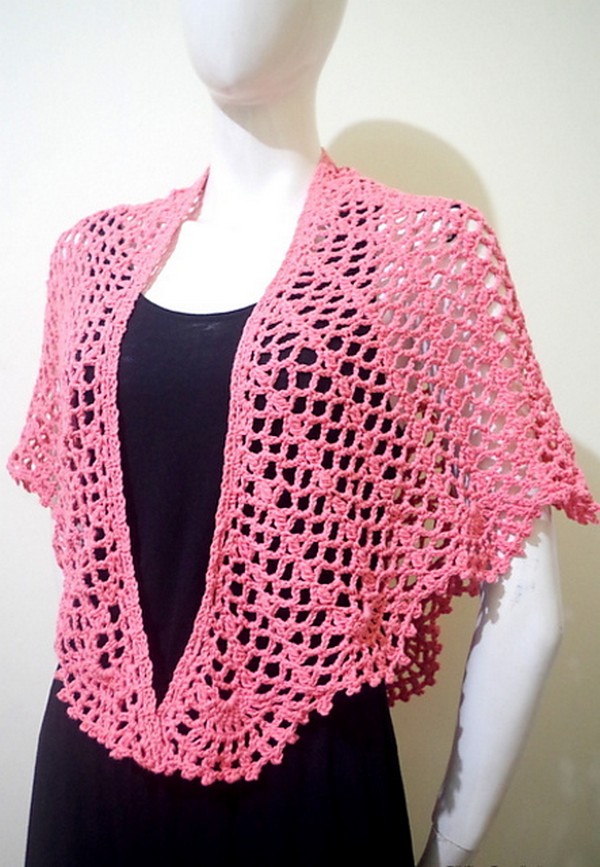 Crochet Wendy Summer Shawl