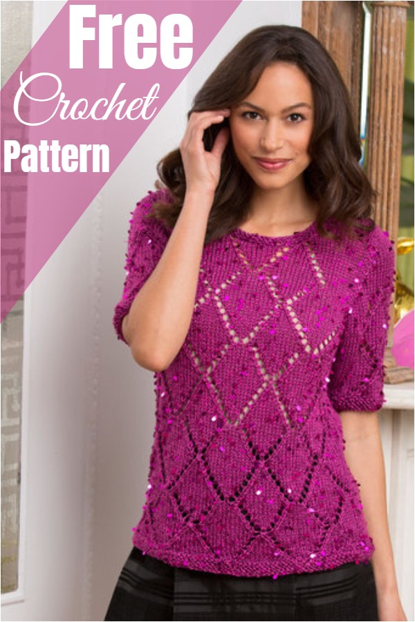 ladies crochet tops