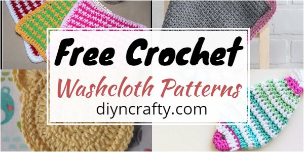 Free Crochet Washcloth Patterns