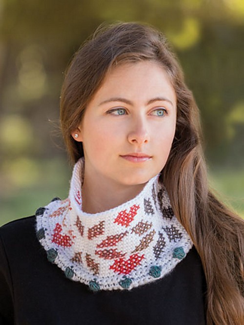 Crochet Warmhearted Cowl