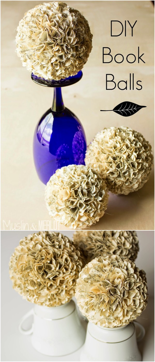 DIY Book Balls