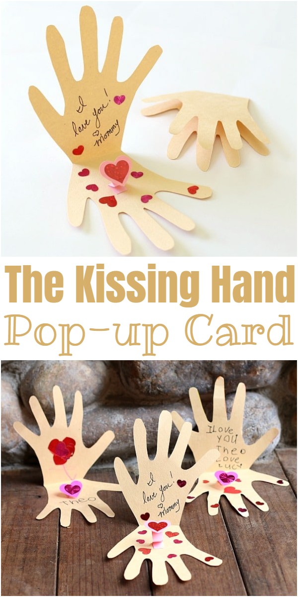 The Kissing Hand Pop-up Card