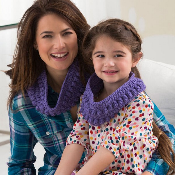 Crochet Mom Cowl Toddler