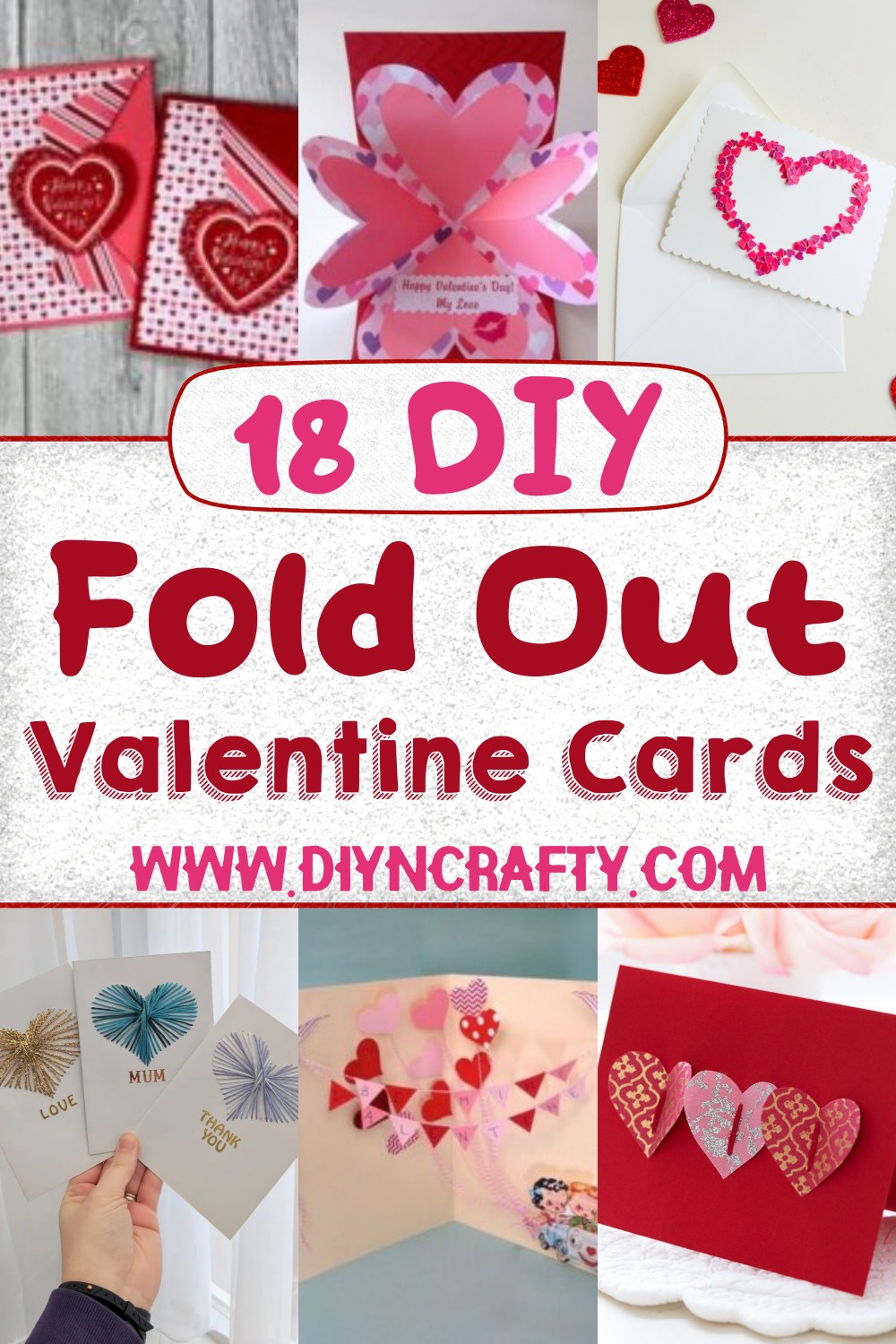 18 DIY Fold Out Valentine Cards