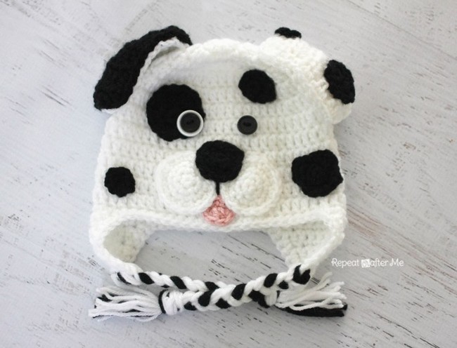 Crochet Dalmatian Dog Pattern