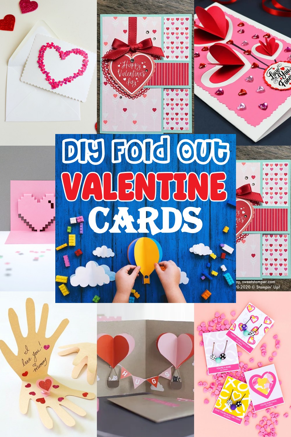 DIY Fold Out Valentine Cards