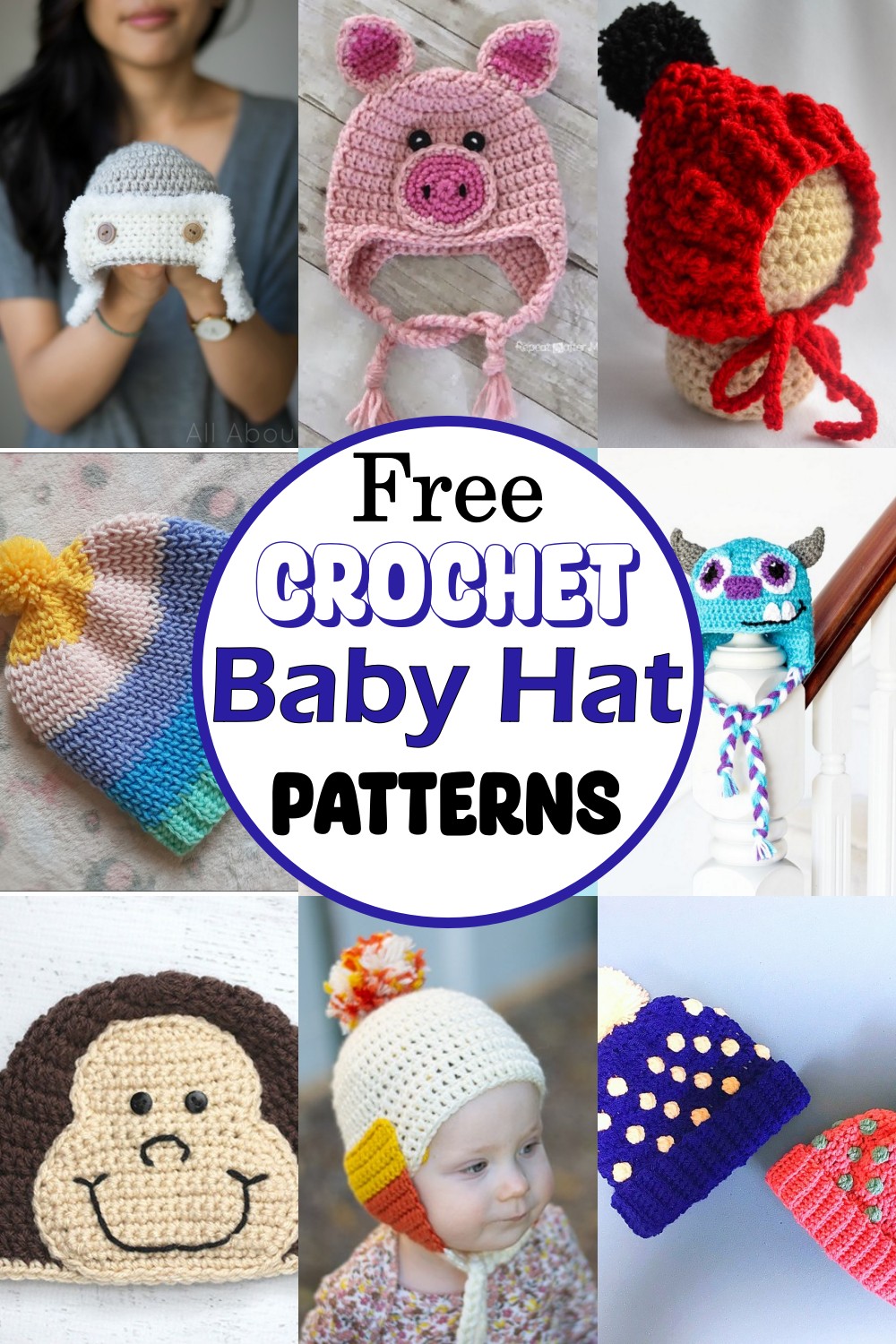 Free Crochet Baby Hat Patterns