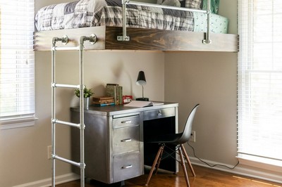 20 Free DIY Loft Bed Plans For Adults And Kids - DIYnCrafty