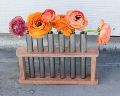 Fashionable Diy Tube Flower Vase