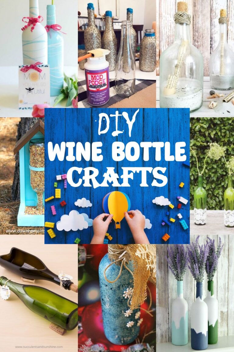 25 Diy Wine Bottle Crafts Upcycled Wine Bottle Decoration Ideas 