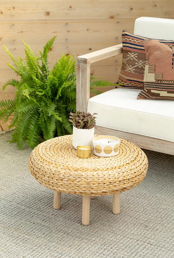 Stool Into A Coffee Table