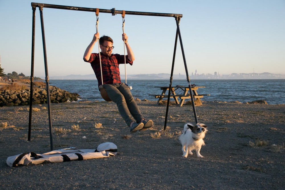 DIY Portable Swing Set