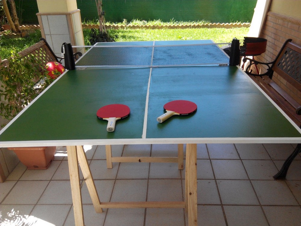  Table de ping-pong pliante facile 