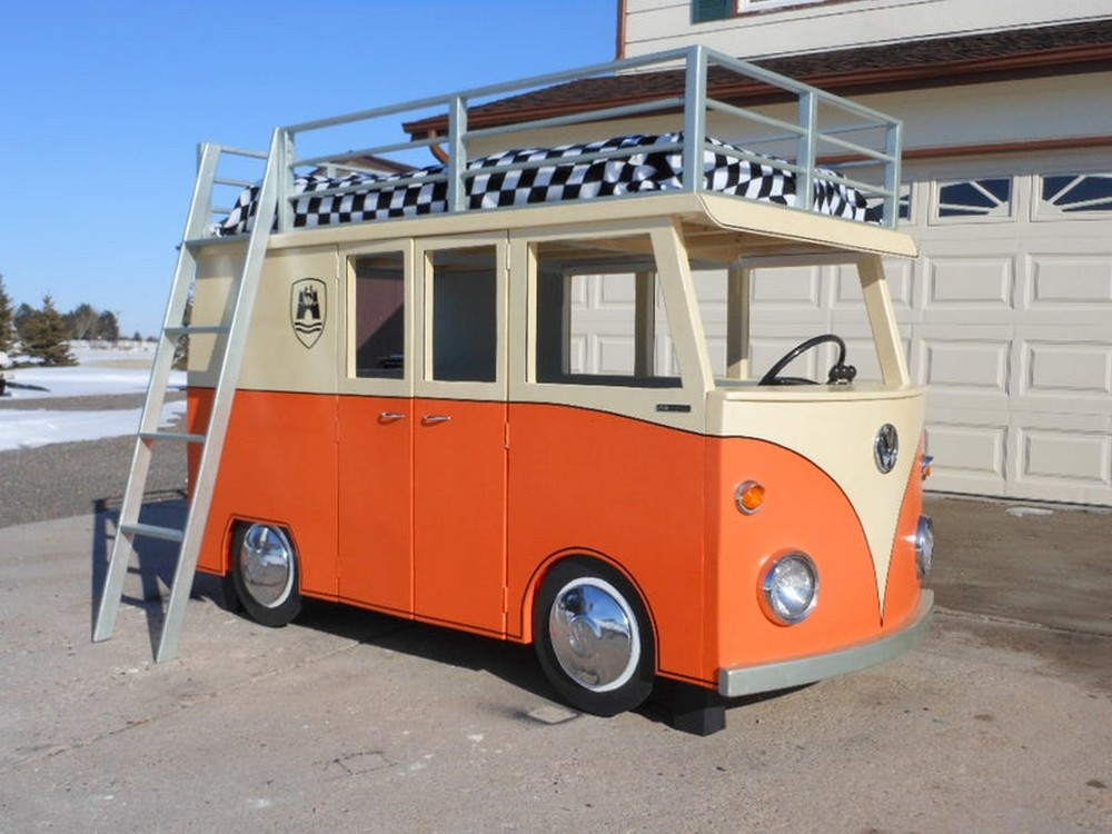 The Micro Bus Bunk Bed And Playhouse