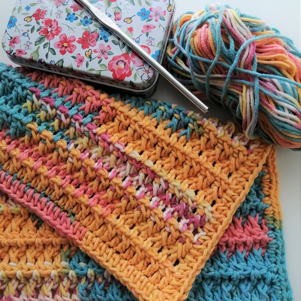 Crochet Dishcloth Pattern