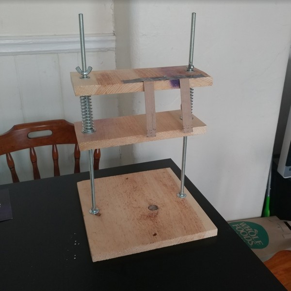 DIY Cheese Press