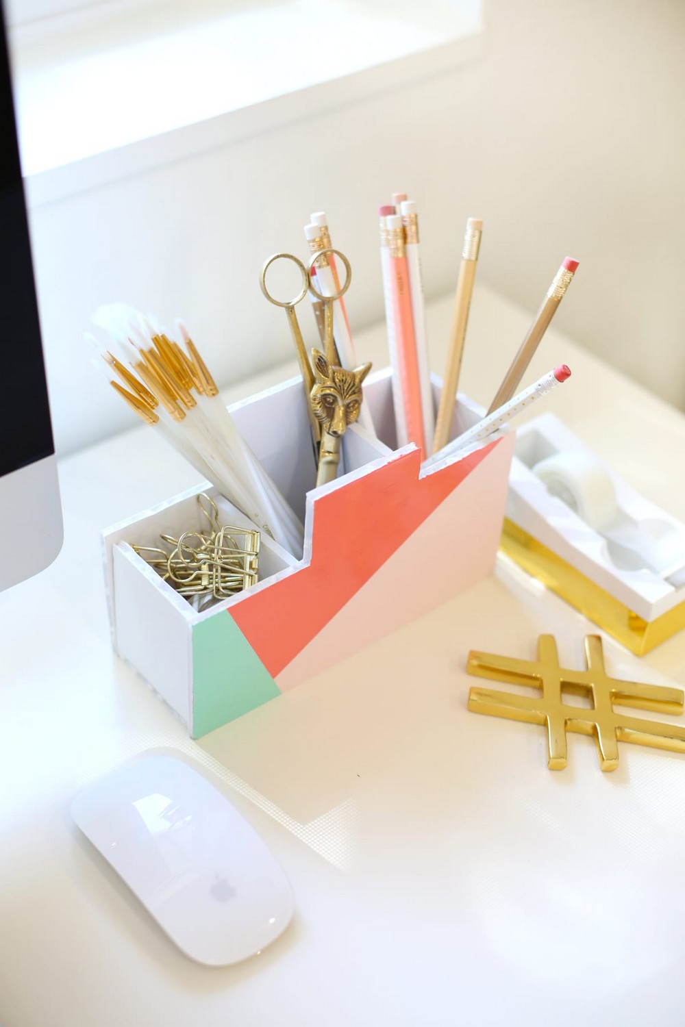 DIY Desktop Pencil Holder