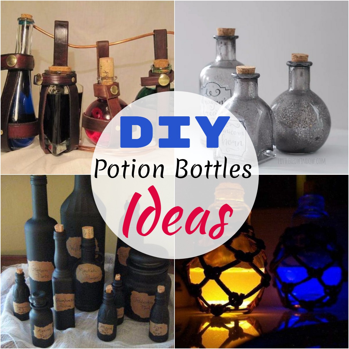 DIY Potion Bottles Ideas 2