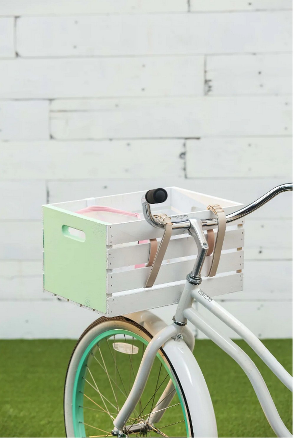 diy removable rear bike basket