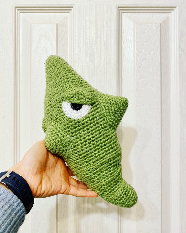 Free Crochet Metapod From Pokemon Pattern