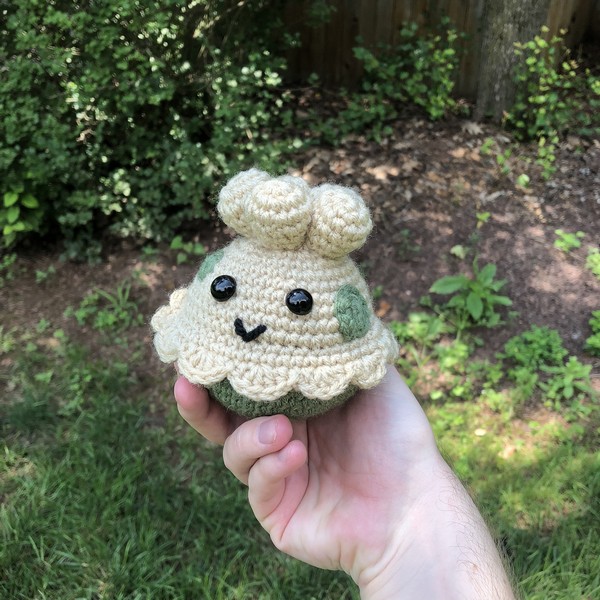 Free Crochet Pokemon Shroomish Amigurumi Pattern