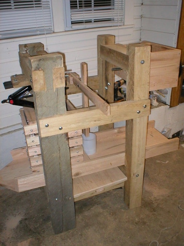 Homemade Cider Press