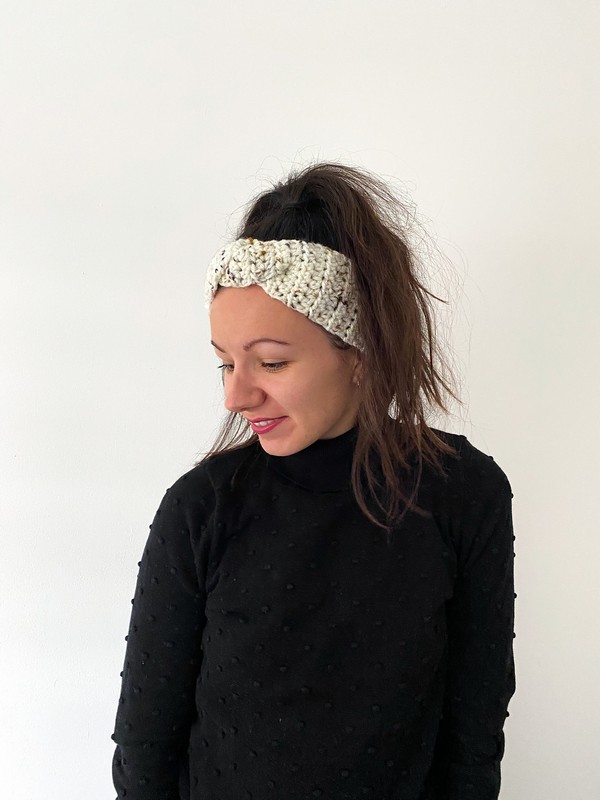 Chunky Twist Crochet Winter Headband