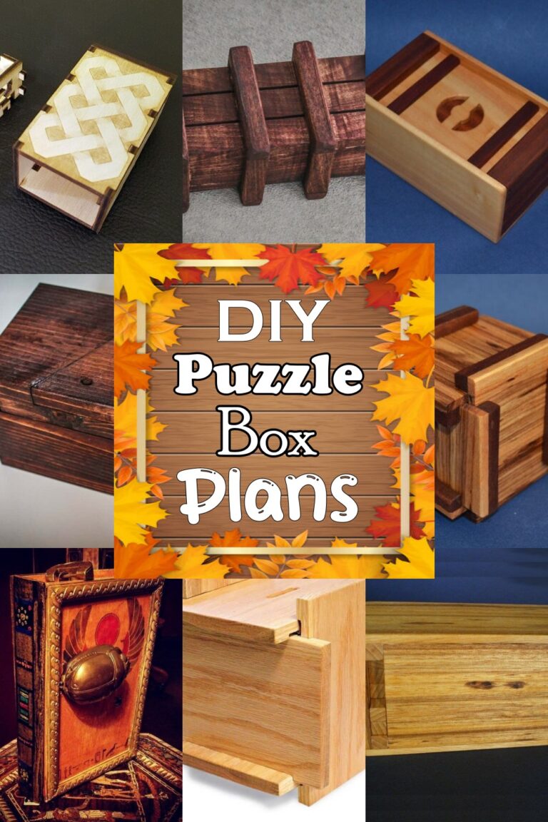 25 DIY Puzzle Box Plans Anyone Can Make - DIYnCrafty