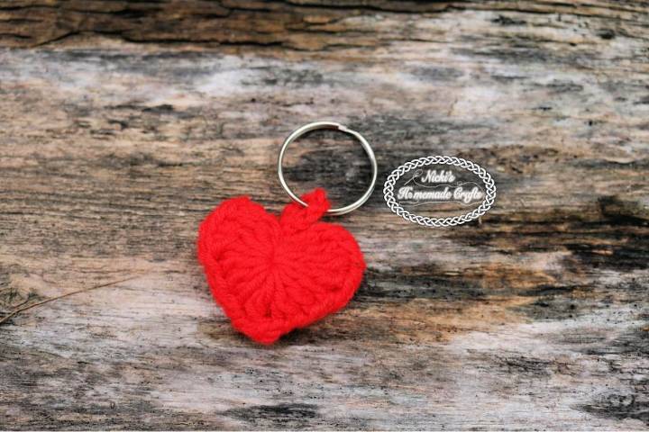 Small Heart Keychain