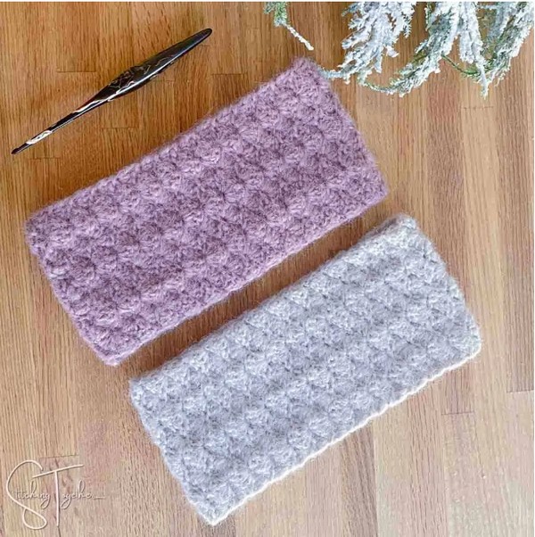 Stillwater Shell Stitch Headband