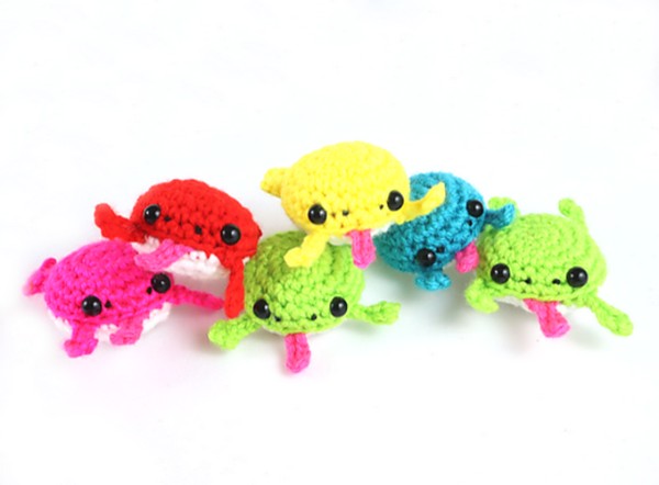 Crochet Scraptacular Frog Amigurumi Pattern