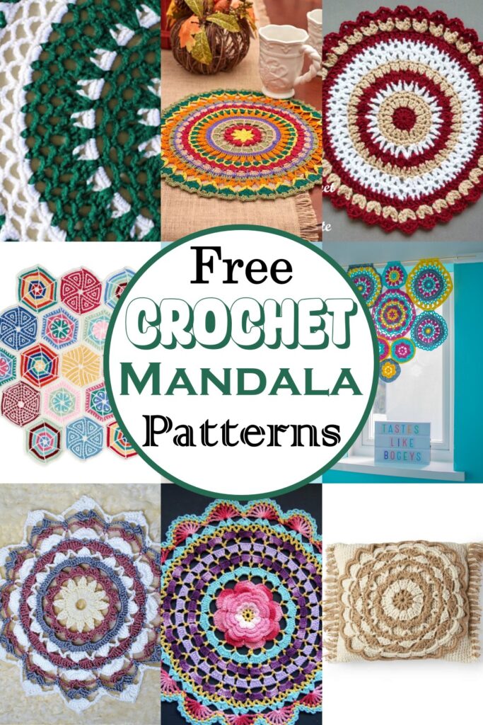 40 Free Crochet Mandala Patterns - DIYnCrafty