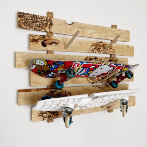 DIY Skateboard Rack Hacks