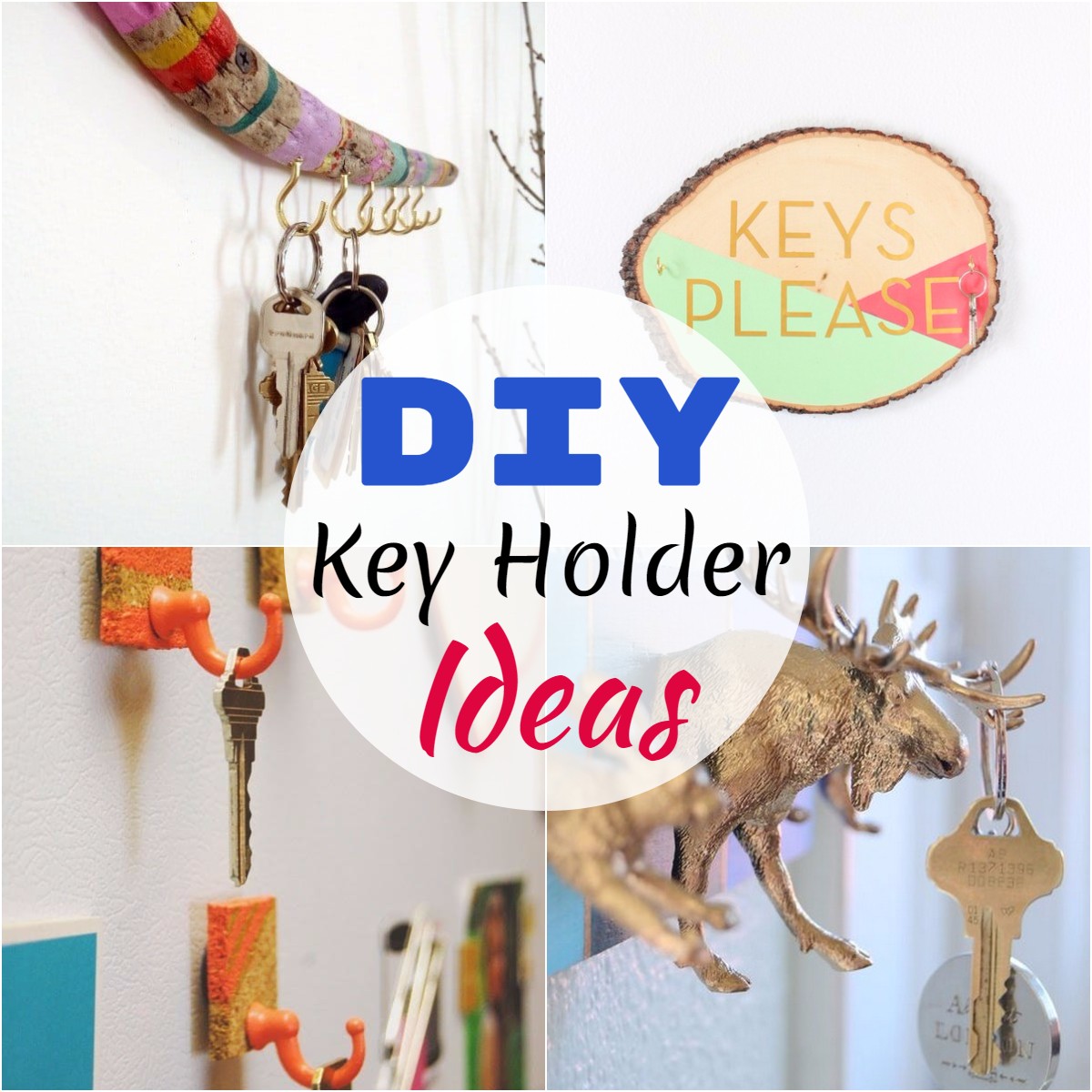 DIY Key Holder Ideas 3