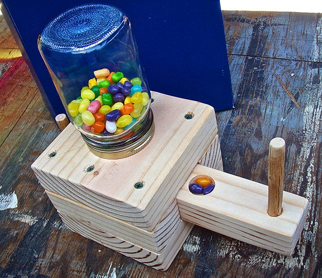 Homemade Candy Dispenser