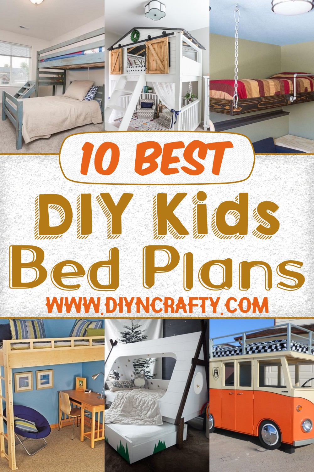 10 DIY Kids Bed Plans You Can Make Easily