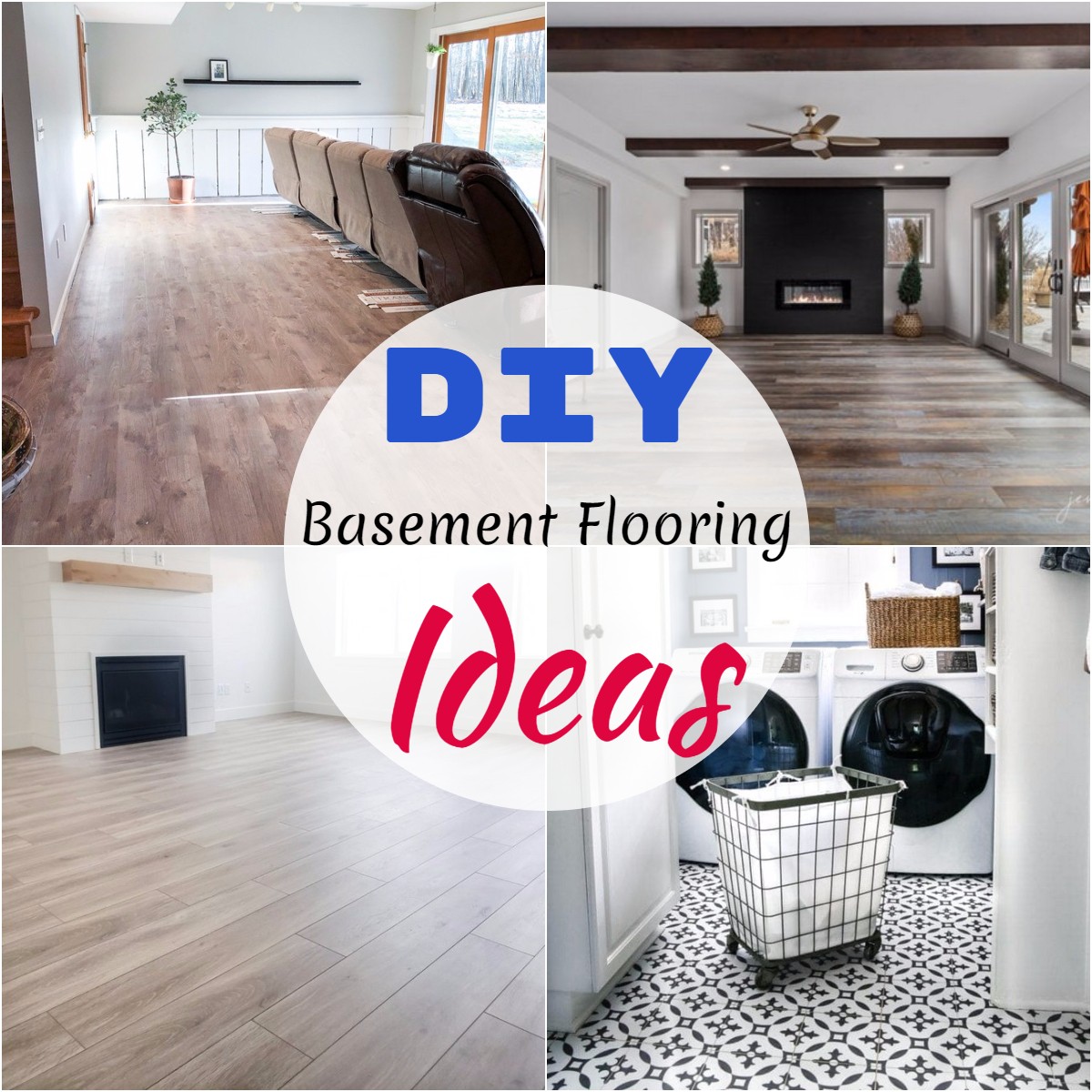 DIY Basement Flooring Ideas 1