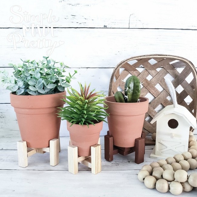 DIY Dollar Tree Plant Stands