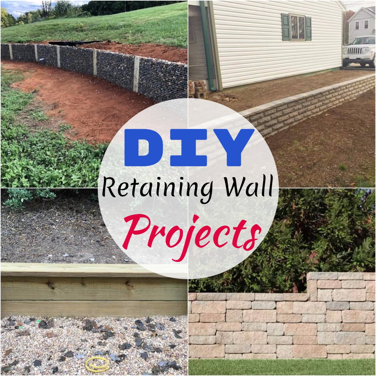 DIY Retaining Wall Projects 2