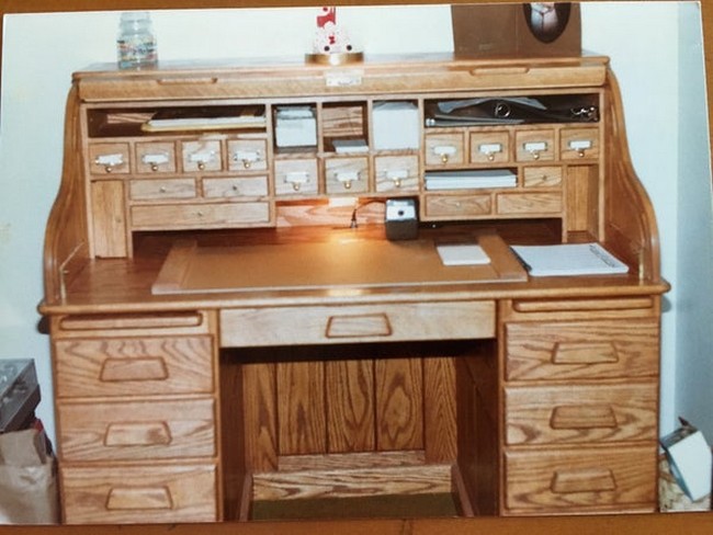 DIY Roll-Top Desk