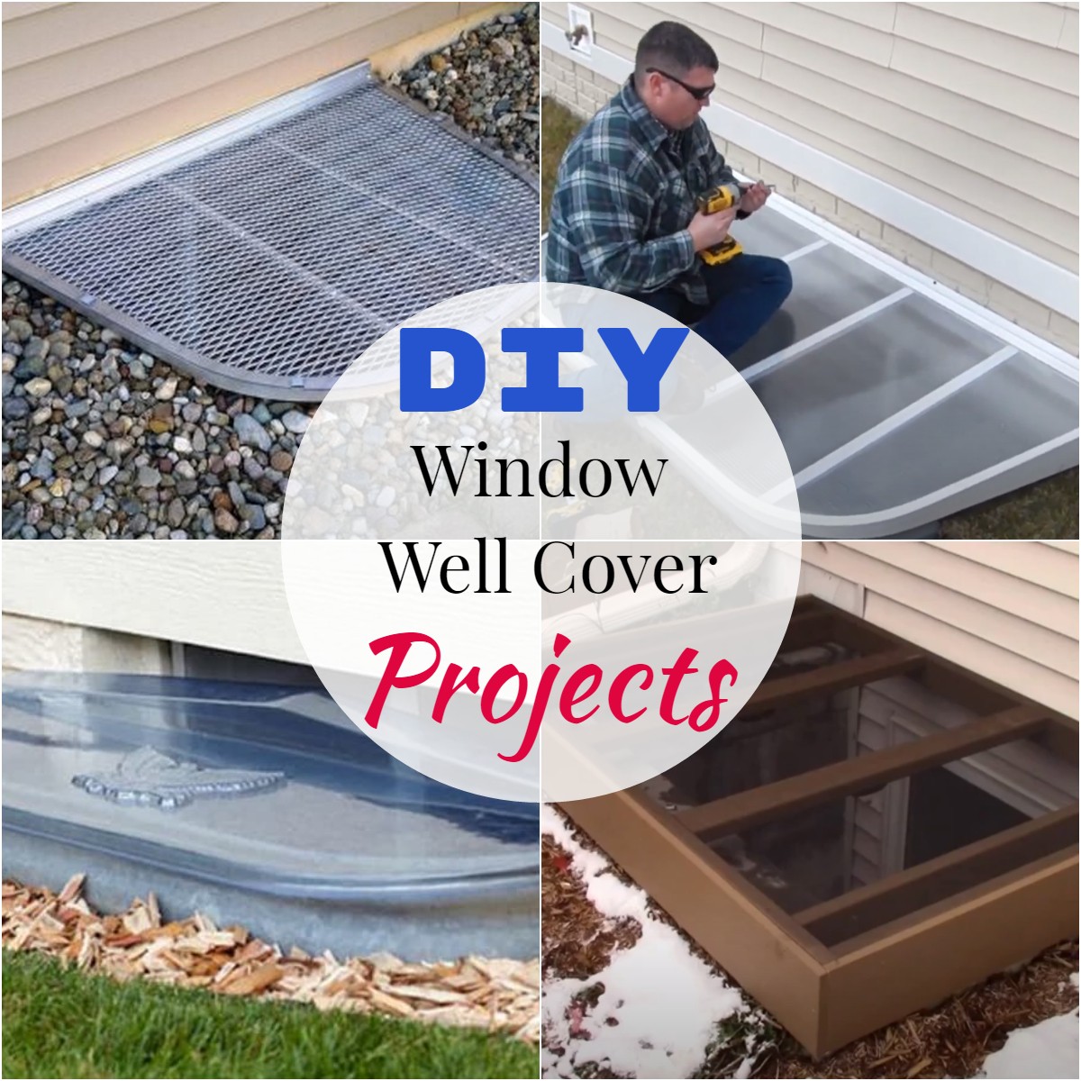 DIY Window Well Cover Projects 2