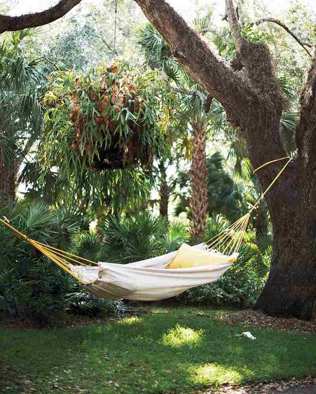 Drop Cloth Rope Hammock