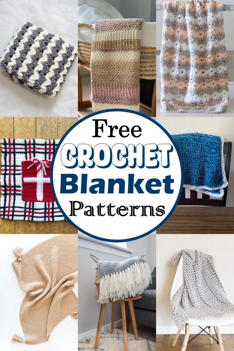 120+ Free Crochet Blanket Patterns (For All Skill Levels!)