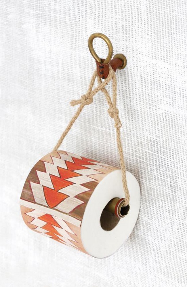 Gorgeous DIY Toilet Paper Holder