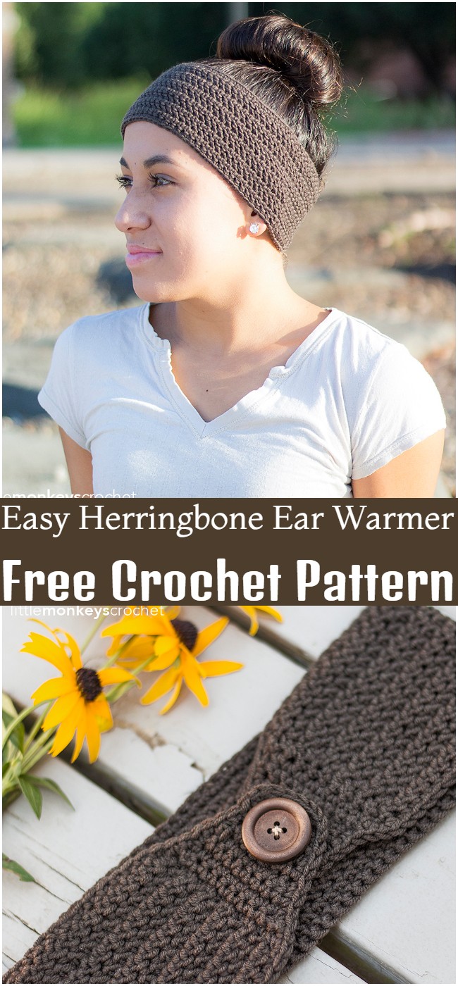 Herringbone Ear Warmer