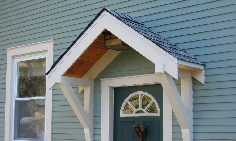 18 DIY Door Awning Plans You Can Build Easily DIYnCrafty