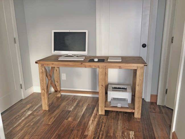 Rustic X Desk